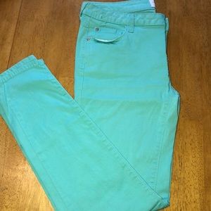 NWOT Seafoam Green Jeans